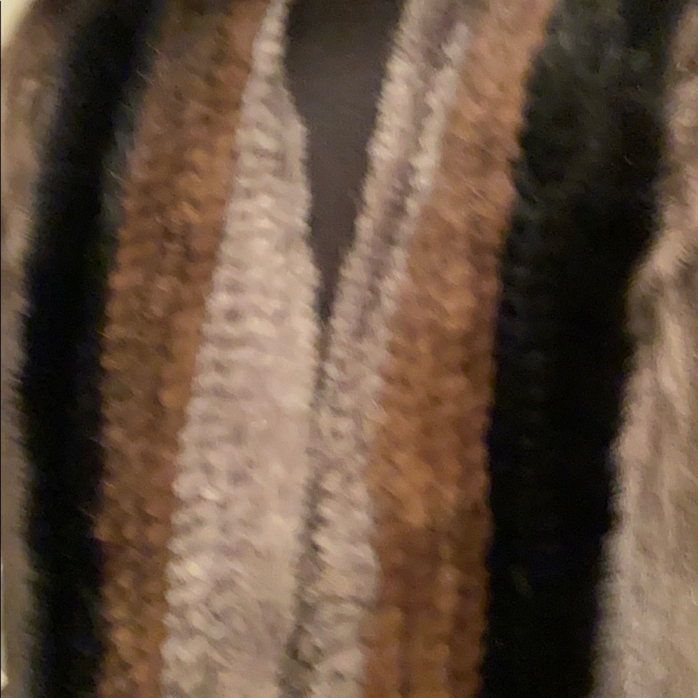 Genuine Mink Fur Infinity Scarf - Picture 5 of 8